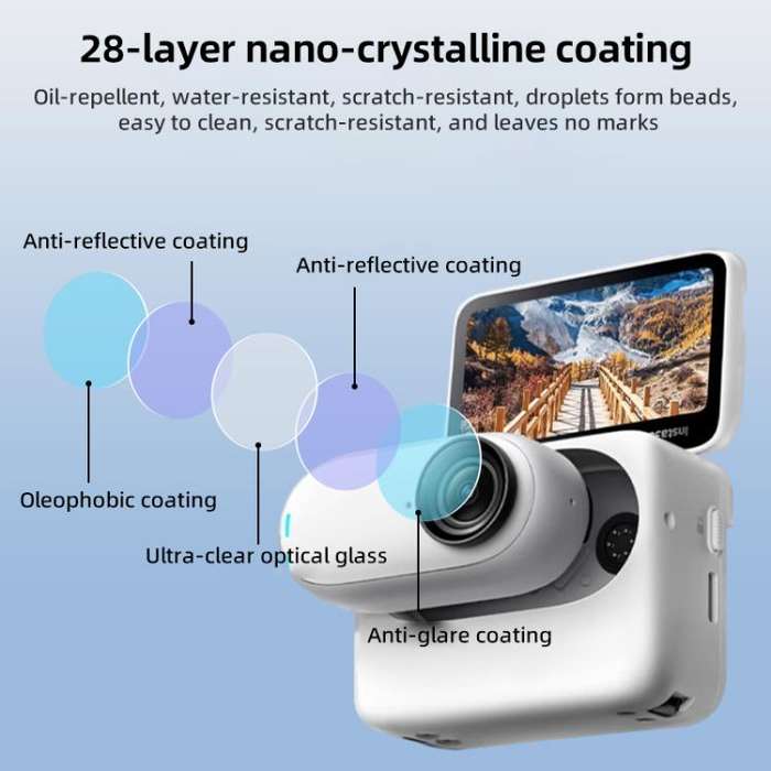 For Insta360 GO 3 Camera Lens Filter, Filter:4 in 1 ND8-64