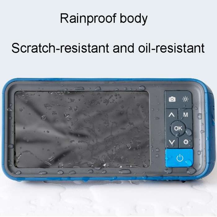 TESLONG MS450 4.5 Inch Large Screen Endoscope Auto Repair Tools, Model:8mm Dual Lens / 10m