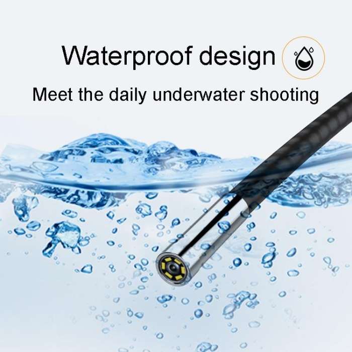 TESLONG NTS300 5 Inch Large Screen Industrial Endoscope Auto Repair Tools, Model:8mm Triple Lens ...