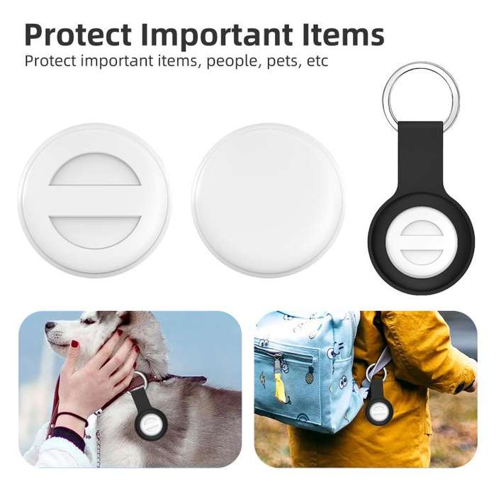 M10 Mini GPS Location Tracker Anti-lost Device with Keychain(Black)