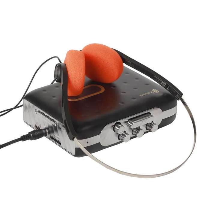 Tonivent TON771 Portable Recorder Tape Converter USB Cassette to MP3 Player(Black)