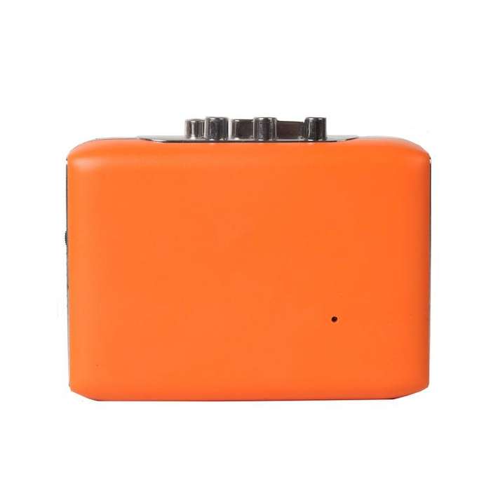 Tonivent TON771 Portable Recorder Tape Converter USB Cassette to MP3 Player(Orange)