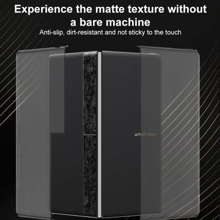 For Huawei MateBook X Pro 2024 GKK Ultra-thin Full Coverage Frosted Translucent Laptop Case(Trans...