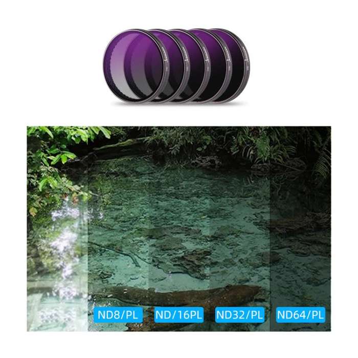 For DJI Action 5 Pro Camera Lens Filter, Filter:ND8