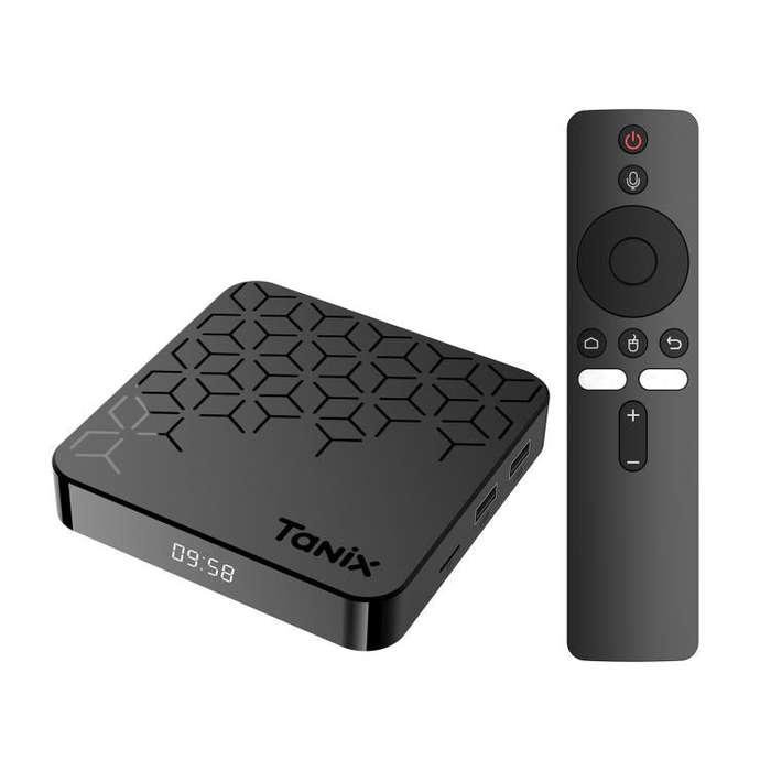 Tanix TX7 8K UHD Android 14 Smart TV Box with Remote Control, 2GB+16GB, Allwinner H728 Octa-Core(...