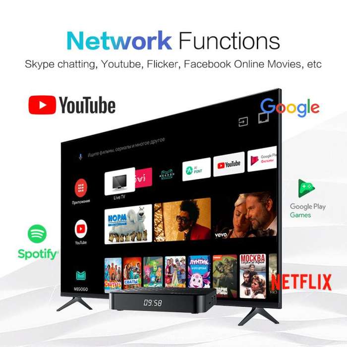 Tanix TX7 8K UHD Android 14 Smart TV Box with Remote Control, 2GB+16GB, Allwinner H728 Octa-Core(...