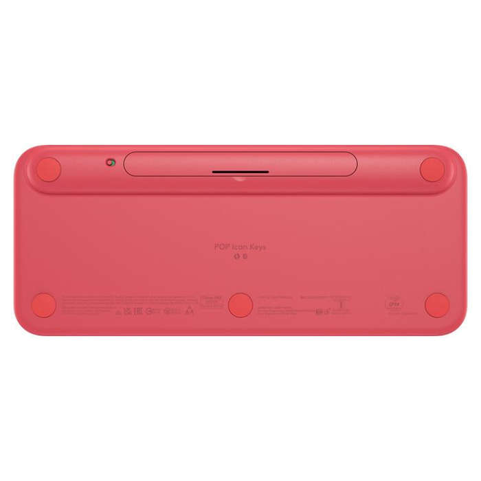 Logitech POP ICON KEYS Wireless Bluetooth Keyboard(Pink)