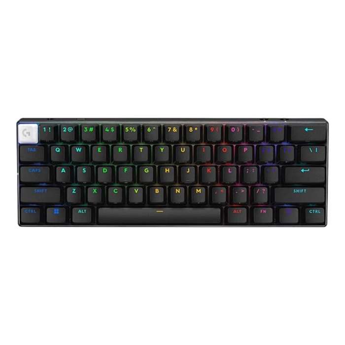 Logitech G PRO X 60 LIGHTSPEED Wireless Gaming Keyboard, GX-L Optical Switches(Black)
