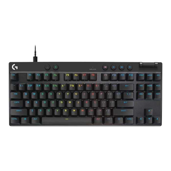 Logitech G PRO X TKL RAPID Magnetic Switches Wireless Gaming Keyboard(Black)