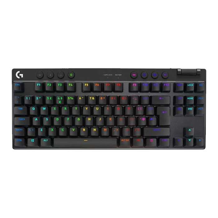 Logitech G PRO X TKL Wireless Gaming Keyboard, GX-T Mechanical Switches(Black)