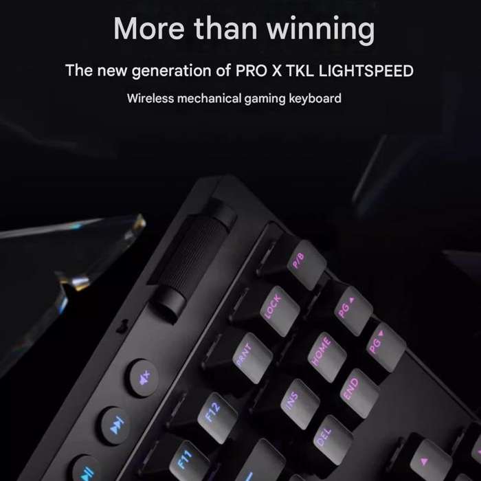 Logitech G PRO X TKL Wireless Gaming Keyboard, GX-T Mechanical Switches(White)