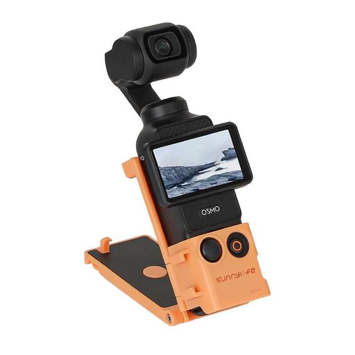 For DJI OSMO Pocket 3 Sunnylife Magnetic Mount 1/4 Adapter Cold Shoe Tabletop Base Bracket Angles...