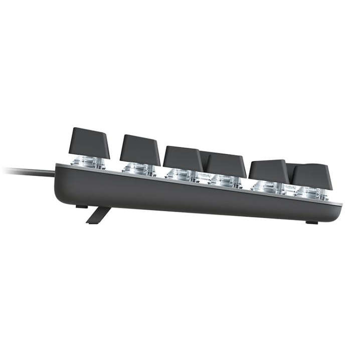 Logitech K845 Backlit Mechanical Wired Keyboard, Cable Length: 1.8m, Type:TTC-Blue Axis(Black)