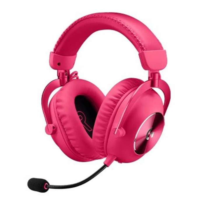 Logitech G PRO X2 Bluetooth 2.4G Dual-Mode Wireless Gaming Earphone(Pink)