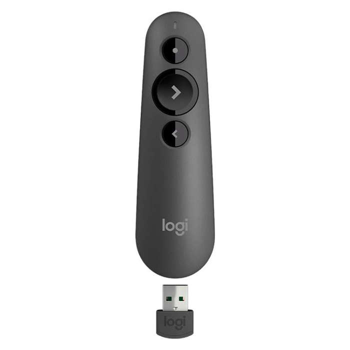 Logitech R500s Laser Wireless Smart Presentation Remote Controller(Black)