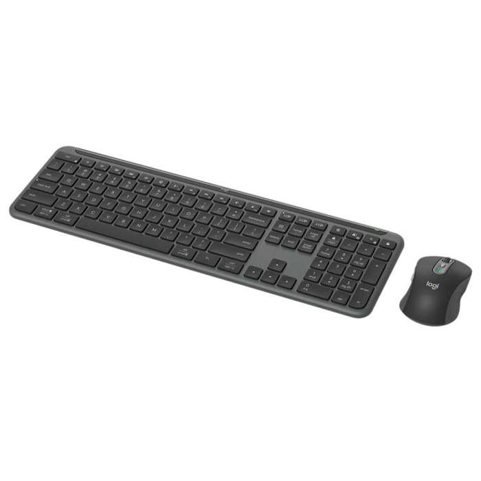 Logitech MK950 Wireless Slim Bluetooth Keyboard and Mouse Set(Black)