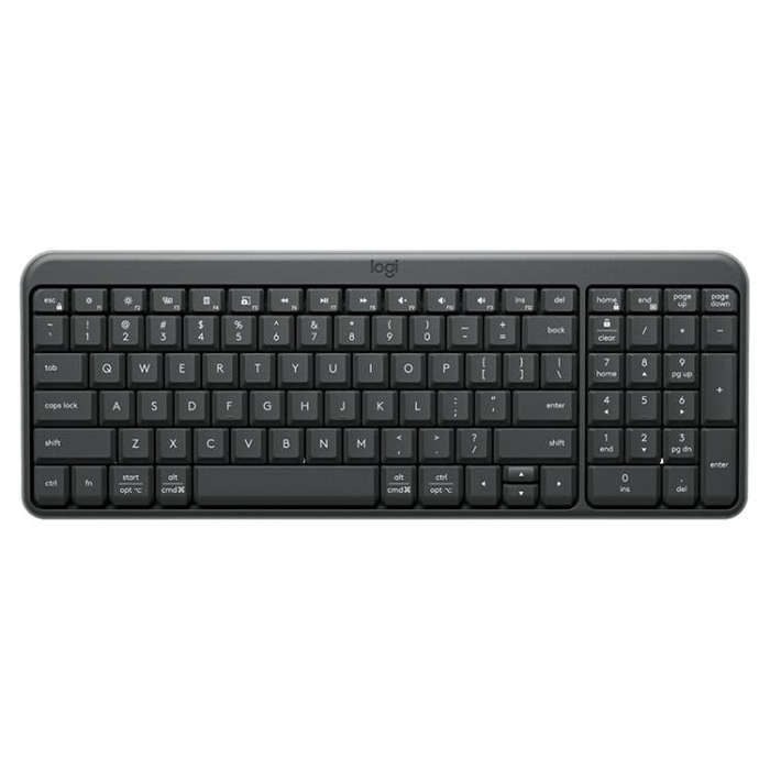 Logitech K251 Wireless Bluetooth Keyboard for Business Laptop Office use(Black)