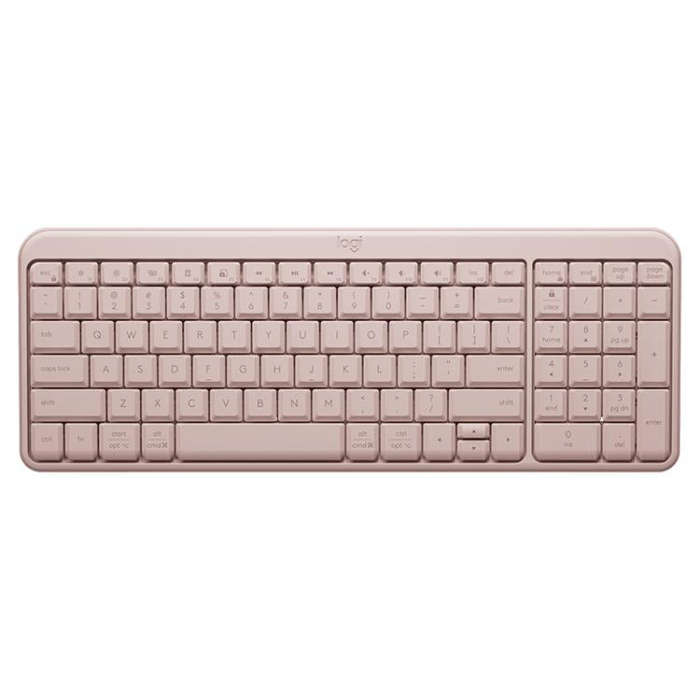 Logitech K251 Wireless Bluetooth Keyboard for Business Laptop Office use(Pink)