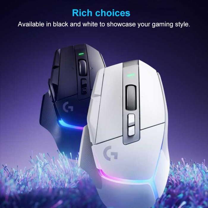 Logitech G502 X USB Wired Gaming Mouse(White)