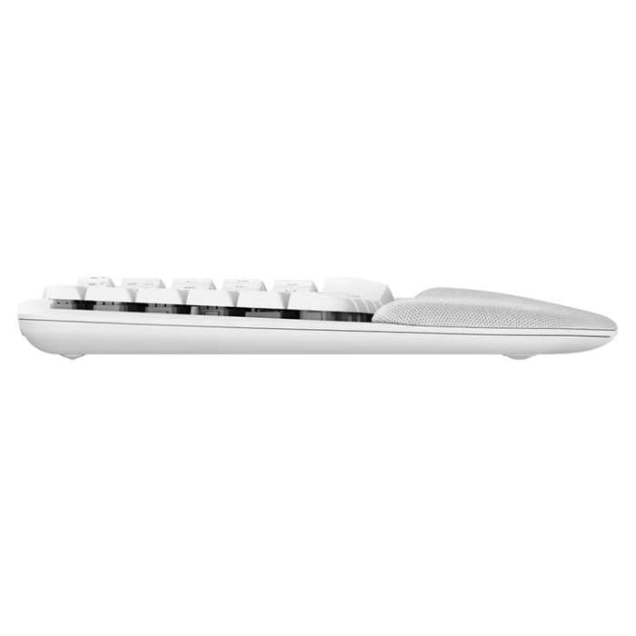 Logitech WAVE KEYS Wireless Ergonomic Keyboard(White)