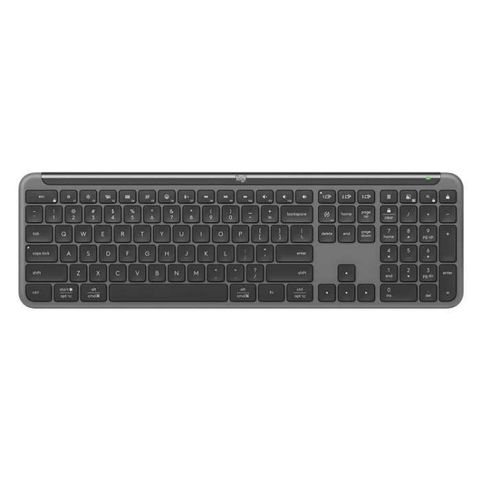 Logitech K950 Slim Silent Wireless Bluetooth Keyboard(Black)
