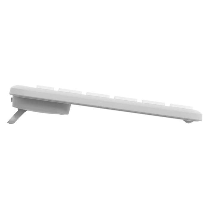 Logitech K950 Slim Silent Wireless Bluetooth Keyboard(White)