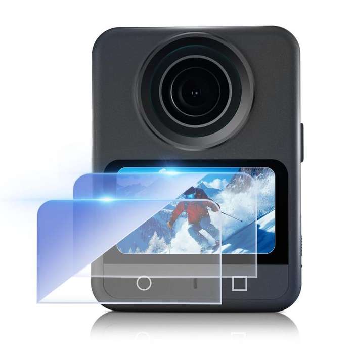 For DJI Osmo 360 STARTRC 2pcs HD Screen Tempered Glass Films(Transparent)