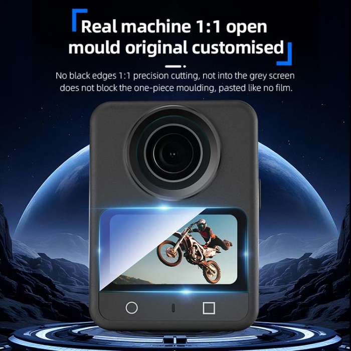 For DJI Osmo 360 STARTRC 2pcs HD Screen Tempered Glass Films(Transparent)