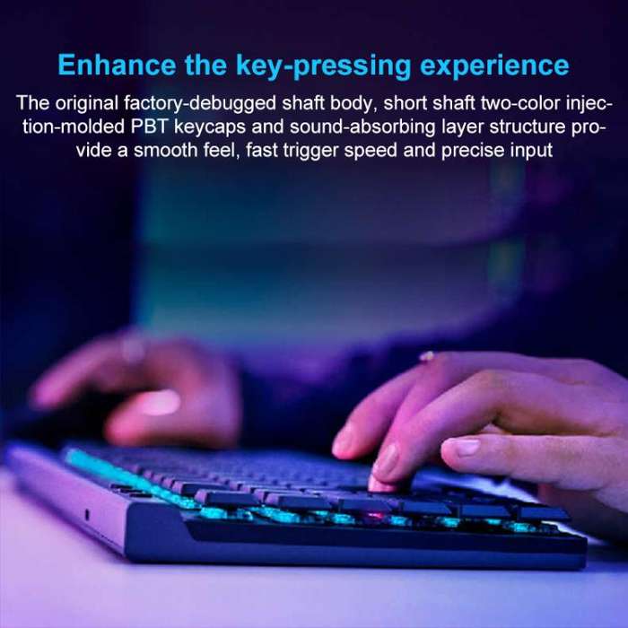 Logitech G515 LIGHTSPEED TKL Wireless Low-Profile Mechanical Gaming Keyboard, GX-L Mechanical Swi...