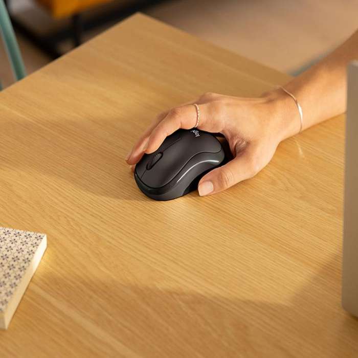 Logitech M240 1000dpi Silent Wireless Bluetooth Mouse(Pink)