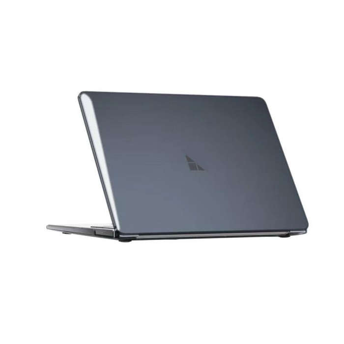 For Microsoft Surface Laptop 7 15 inch Laptop Steel Frosted Anti-drop Protective Case(Black)