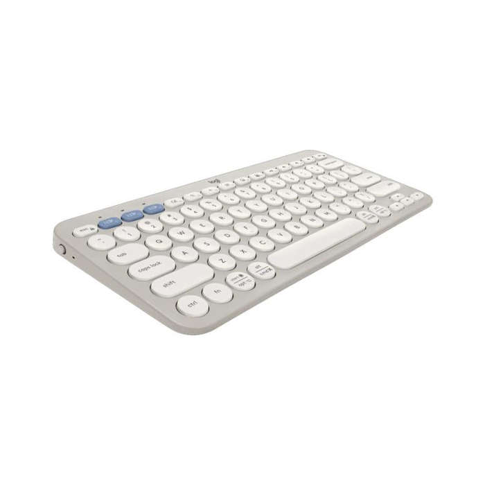  PEBBLE 2 COMBO Thin and Light Wireless Slim Bluetooth Keyboard and Mouse Set(Grey)
