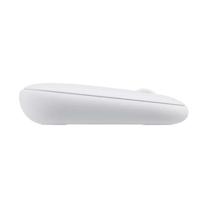 Logitech PEBBLE M350 1000DPI Ultra-Thin Dual-Mode Wireless Bluetooth Mouse(White)
