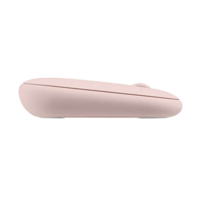 Logitech PEBBLE M350 1000DPI Ultra-Thin Dual-Mode Wireless Bluetooth Mouse(Pink)