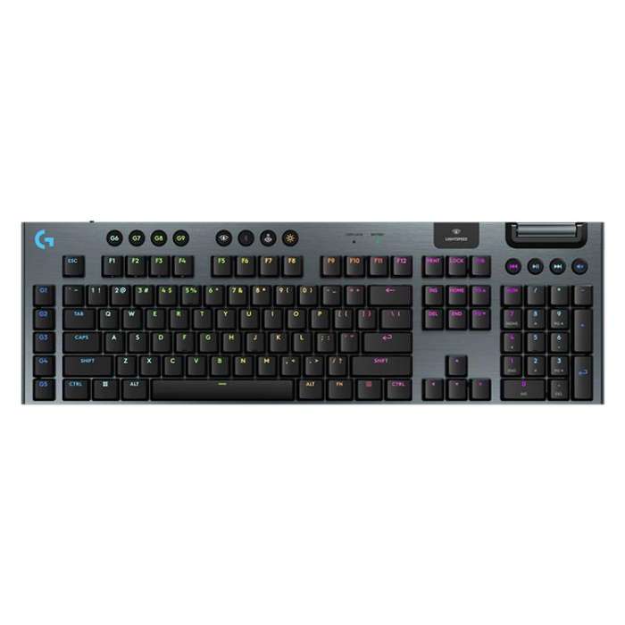 Logitech G915 X LIGHTSPEED Wireless Low Profile Gaming Keyboard(Black Linear)