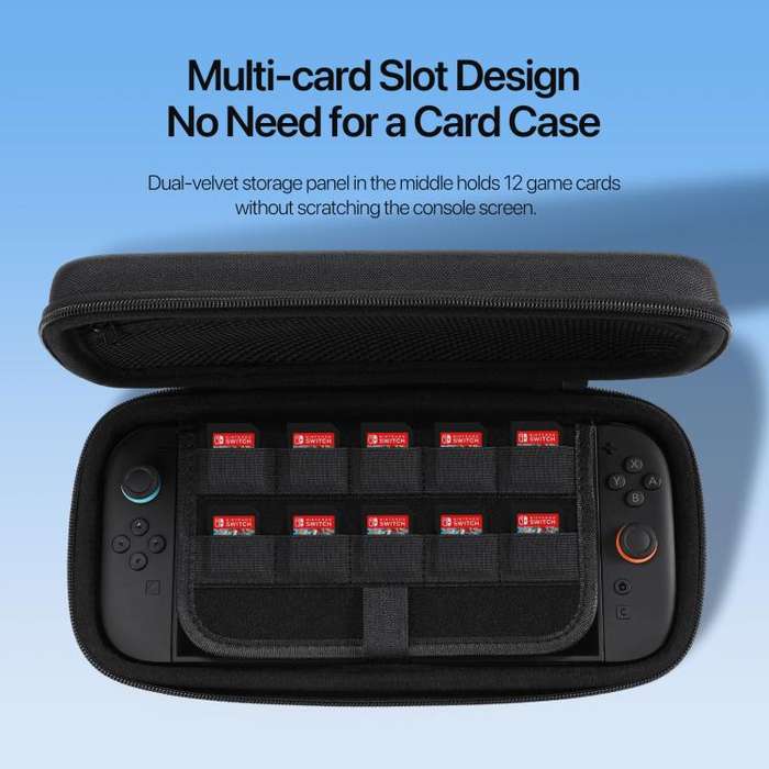 For Nintendo Switch 2 DUX DUCIS Game Console EVA Portable Storage Bag(Black)