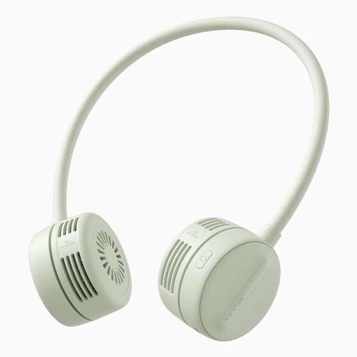 JisuLife FA25 Outdoor Sports Portable Neck Fan Life1(Green)