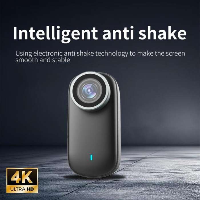 M11 4K Thumb Sports Camera Mini WiFi Camera with Screen, Specification:Standard Version(Black)