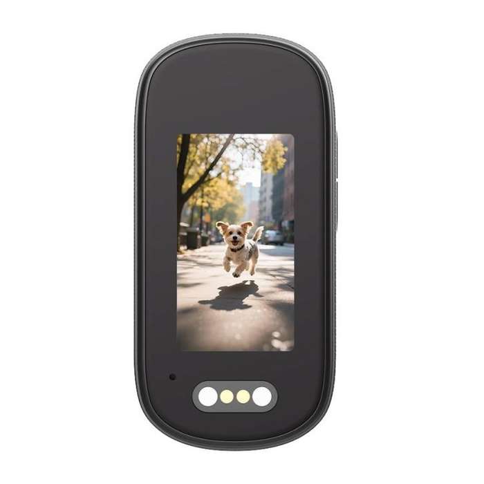 M11 4K Thumb Sports Camera Mini WiFi Camera with Screen, Specification:Standard Version(Black)
