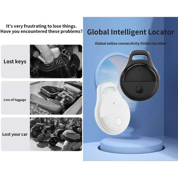 JHX05 iOS & Android Mini GPS Global Smart Location Tracker Anti-lost Device(Orange)