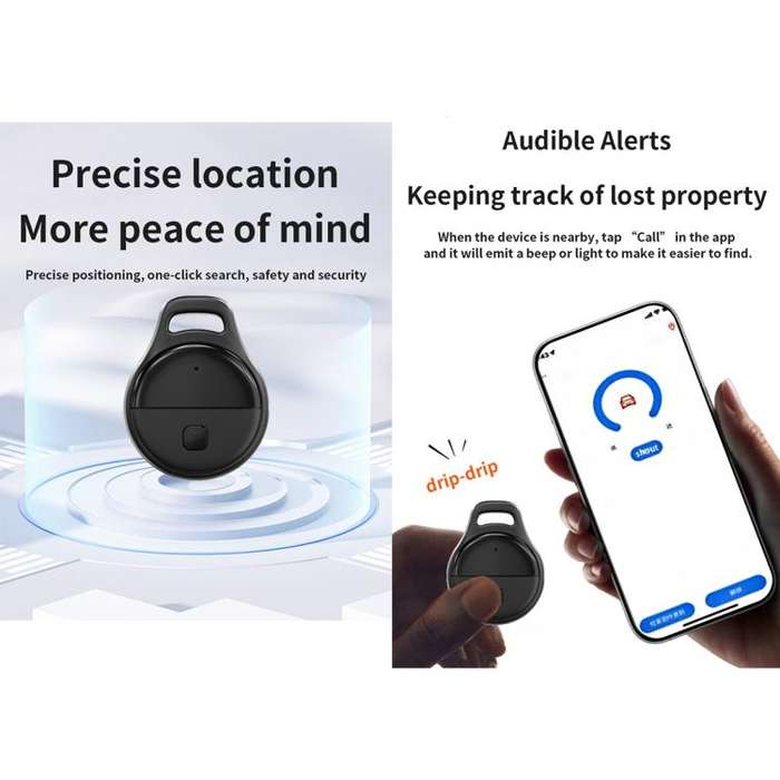 JHX05 iOS & Android Mini GPS Global Smart Location Tracker Anti-lost Device(Orange)