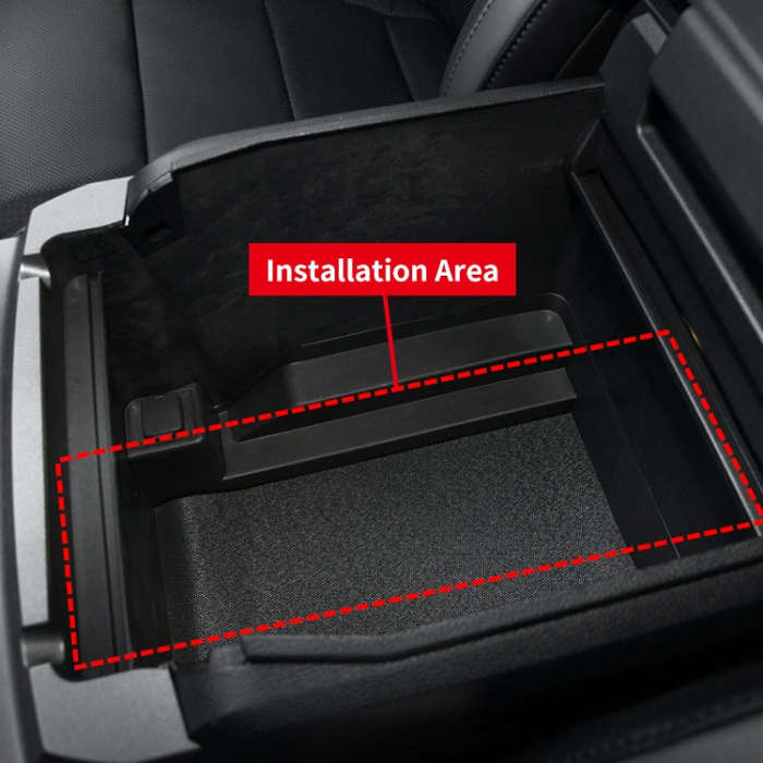 Car Qi Standard Wireless Charger 10W Quick Charging for Ford F-150 2015-2020, Left Driving
