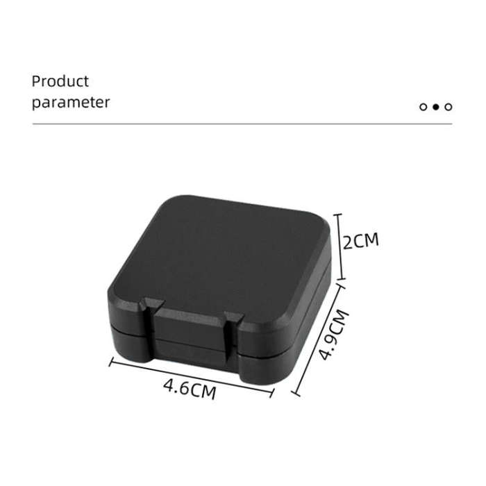 For Insta360 Ace / Ace Pro Battery & Memory Card Storage Box(Black)