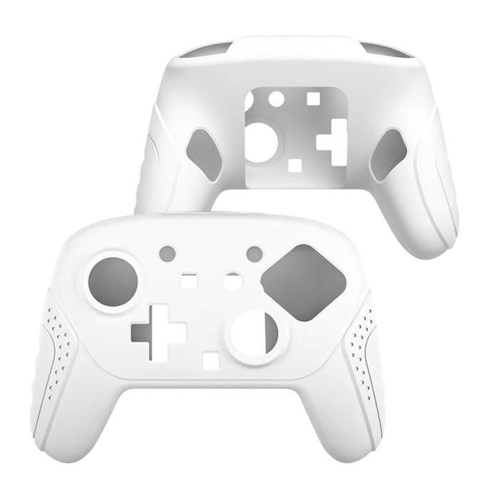 For Nintendo Switch 2 Pro JYS NS2325 Anti-slip Sweat-proof Silicone Protective Cover(White)