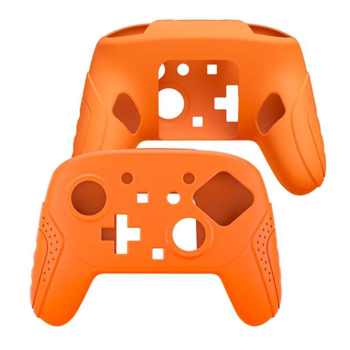 For Nintendo Switch 2 Pro JYS NS2325 Anti-slip Sweat-proof Silicone Protective Cover(Orange)
