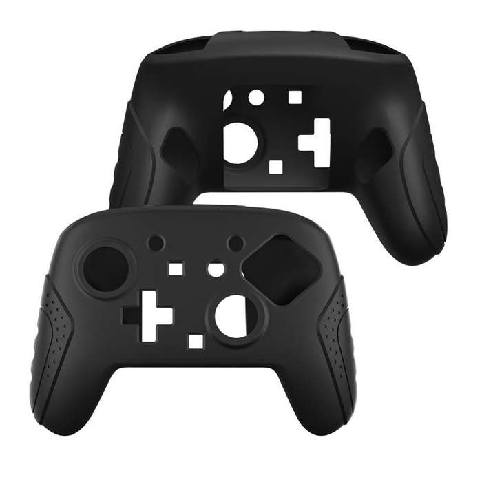 For Nintendo Switch 2 Pro JYS NS2325 Anti-slip Sweat-proof Silicone Protective Cover(Black)