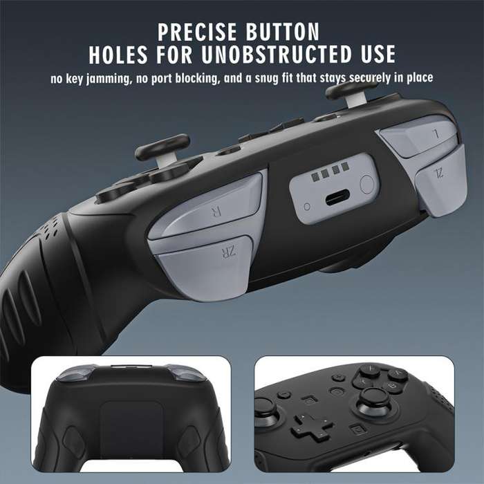 For Nintendo Switch 2 Pro JYS NS2325 Anti-slip Sweat-proof Silicone Protective Cover(Red)