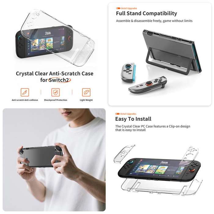 For Nintendo Switch 2 JYS NS2317 14-in-1 Sports Gaming Motion Sensor Controller Set