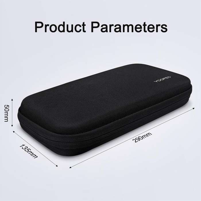 For Nintendo Switch 2 YOOPEO YP116 Game Console EVA Storage Bag(Black)