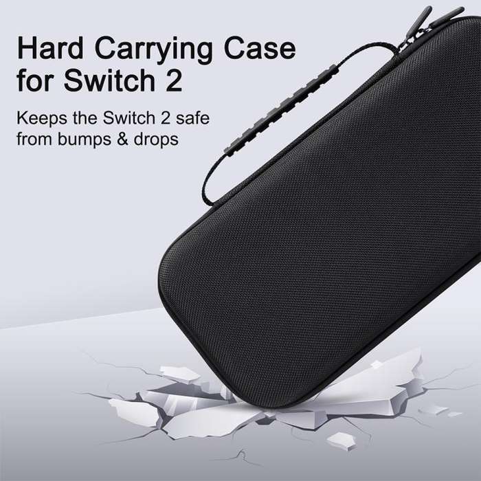 For Nintendo Switch 2 YOOPEO YP116 Game Console EVA Storage Bag(Black)